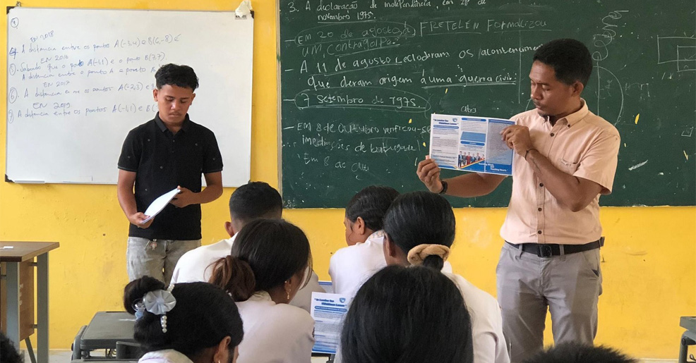 IPDC Campaign week Dili Secondary Schools