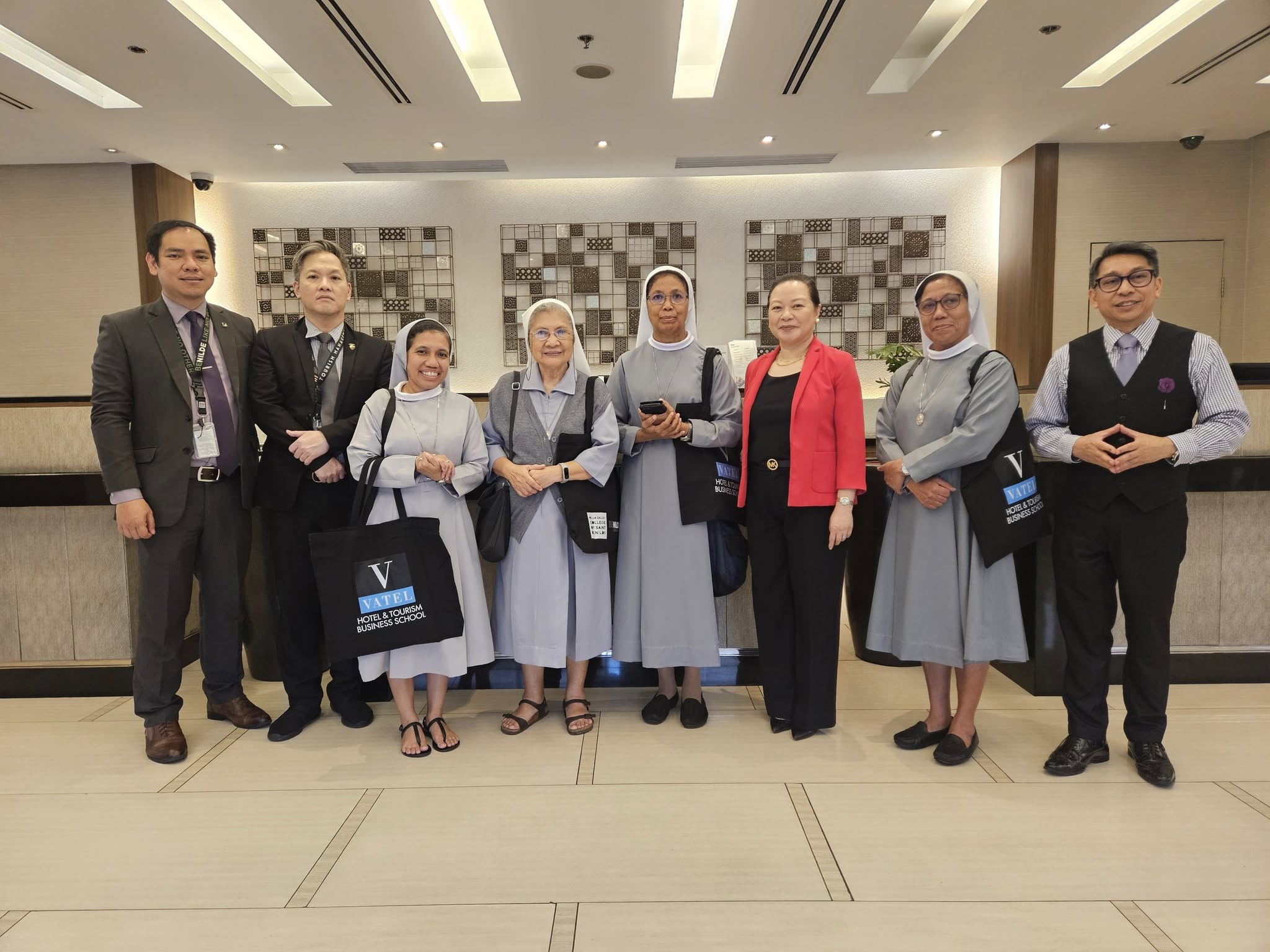 IPDC Team Visits SHRIM, De La Salle–College of Saint Benilde